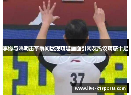 李缘与姚明击掌瞬间展现萌趣画面引网友热议萌感十足